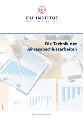 Technik der Jahresabschlussarbeiten