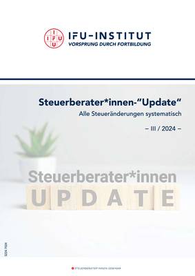 Steuerberater*innen-Update III