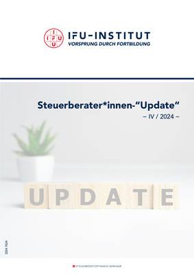 Steuerberater*innen-Update IV